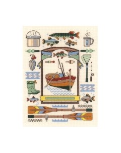 Набор для вышивания Удачный улов / 2050Р Риолис