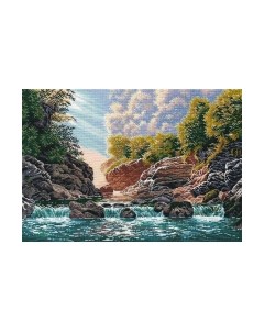 Набор для вышивания Утро в Гуамском ущелье / 1471В Овен