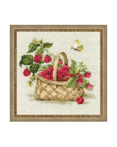 Набор для вышивания Малина в лукошке / 1448 Риолис