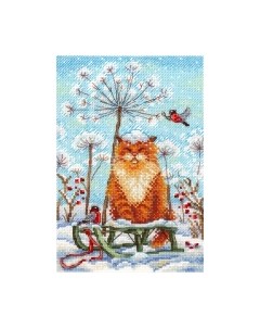 Набор для вышивания Снежная шапка / НВ-751М М.п.студия