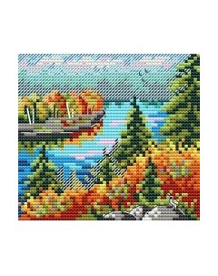 Набор для вышивания Осенний лес / М-615М М.п.студия