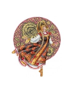 Набор для вышивания Русские традиции. Хохлома / НВ-664М М.п.студия