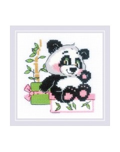Набор для вышивания Панда-рочек / 1883 Риолис