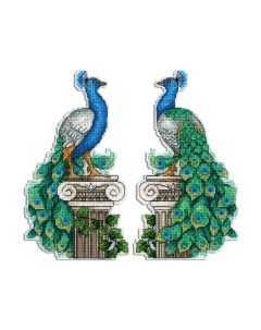 Набор для вышивания Королевский павлин / Р-574М М.п.студия