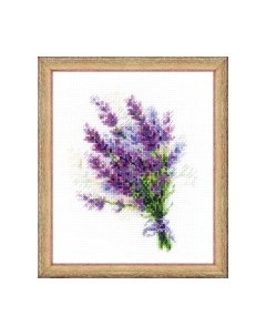 Набор для вышивания Букетик с лавандой / 1607 Риолис