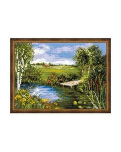 Набор для вышивания У реки / 1468 Риолис