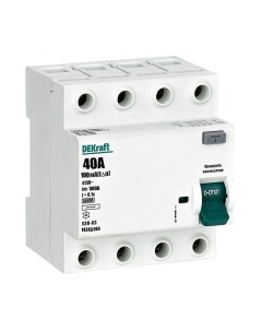 Устройство защитного отключения DEKraft УЗО-03 14243DEK Dekraft