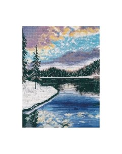 Набор для вышивания Морозный вечер / 1390В Овен
