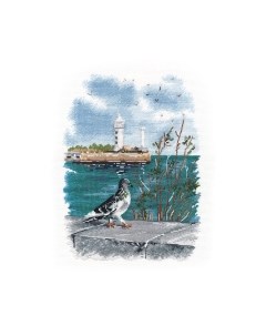 Набор для вышивания На набережной / 1371В Овен