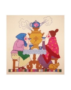 Набор для вышивания У самовара / 231В Овен