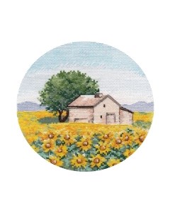 Набор для вышивания Миниатюра. Подсолнухи / 1285В Овен