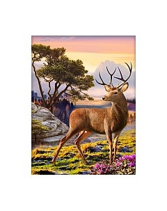 Набор алмазной вышивки Благородный олень / АЖ-1692 Алмазная живопись