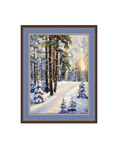 Набор для вышивания Зимняя дорога / 727В Овен