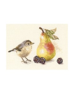 Набор для вышивания Птичка и груша / 5-23 Алиса