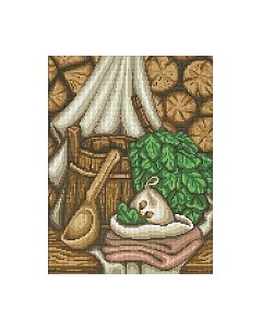 Набор алмазной вышивки Русская баня / АЖ-1359 Алмазная живопись