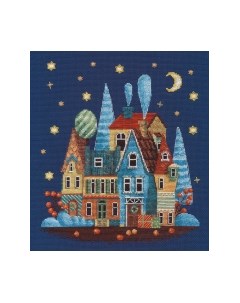 Набор для вышивания Морозная ночь / 1483В Овен
