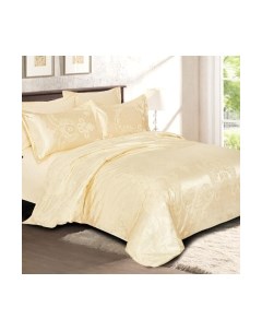 Комплект постельного белья Alleri Сатин Jacquard Premium семейный / СЖ-058