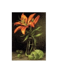 Набор для вышивания Лилия и лайм / 2097 Риолис