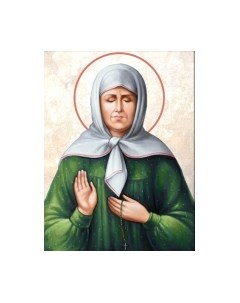 Набор алмазной вышивки Матрона Московская / АЖ-4117 Алмазная живопись