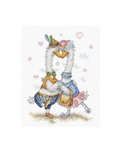 Набор для вышивания Жили у бабуси / М-207М М.п.студия