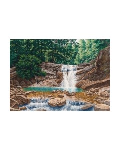 Набор для вышивания Водопад на реке Пшада / 1470В Овен