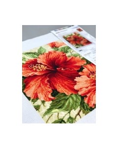 Набор для вышивания Гибискус / 1967 Риолис