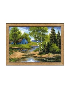 Набор для вышивания Летний домик / 1113 Риолис
