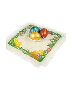 Набор для вышивания Салфетка Пасхальное утро / 2009 Риолис