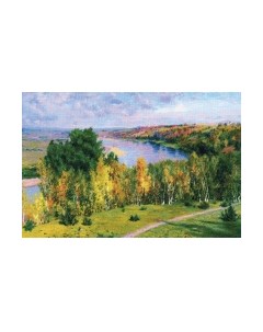 Набор для вышивания Золотая осень по мотивам картины В.Поленова / 2048Р Риолис