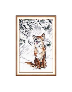 Набор для вышивания Падал первый снег / 1267В Овен