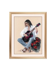 Набор для вышивания Гитарист / 1766 Риолис