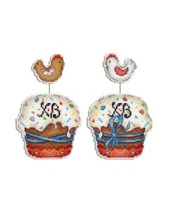 Набор для вышивания Пасхальный кулич / Р-482М М.п.студия