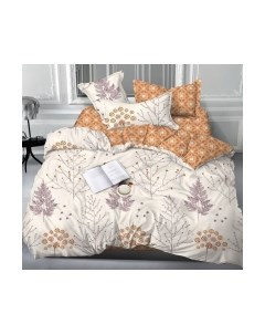 Комплект постельного белья №90202 A/B (K) Евро-стандарт с наволочками 50x70 Luxor