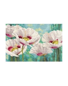 Набор для вышивания Белые маки / 2-38 Алиса