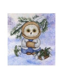 Набор для вышивания Под еловой веткой / РК-512М М.п.студия