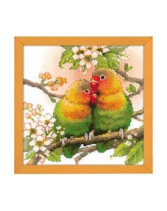 Набор для вышивания Неразлучники / 1780 Риолис