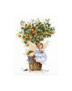 Набор для вышивания Апельсиновая фея / НВ-652М М.п.студия