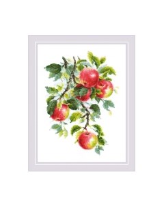 Набор для вышивания Наливные яблочки / 1938 Риолис