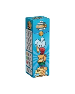 Настольная игра Лас Играс Падающая башня с фантами / 10375456 Лас играс
