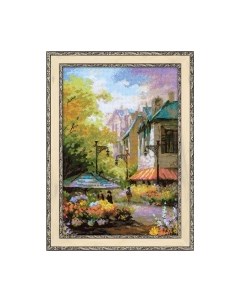 Набор для вышивания Цветочная улица / 1306 Риолис