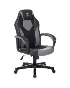 Кресло геймерское Бюрократ Game 17 (черный/серый) Zombie