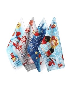 Набор полотенец Доляна С Новым счастьем / 6988447