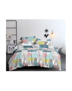 Комплект постельного белья PANDORA №1456-8 2.0 с европростыней Pandora