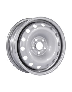 Штампованный диск X40932 15x5.5" 5x100мм DIA 57.1мм ET 40мм Silver Trebl