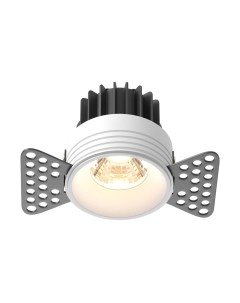 Точечный светильник Maytoni Round DL058-7W3K-TRS-W