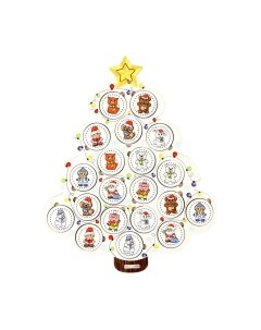 Развивающая игра Smile Decor Новогоднее мемо. Веселые картинки / 10100242 Smile decor