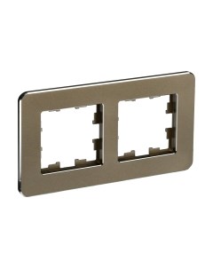Рамка для выключателей и розеток IEK Brite BR-M22-M-01-K49 Iek