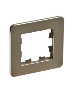 Рамка для выключателей и розеток IEK Brite BR-M12-M-01-K49 Iek