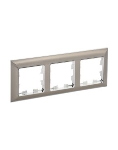 Рамка для выключателей и розеток IEK Brite BR-M32-12-4-K23 Iek