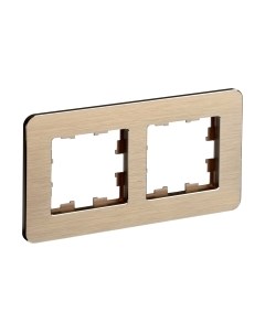 Рамка для выключателей и розеток IEK Brite BR-M22-M-21-K37 Iek
